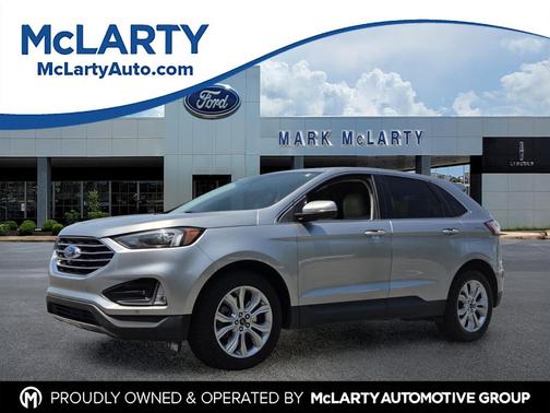ICONIC SILVER 2022 Ford Edge Titanium