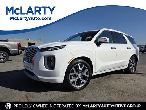 Hyper White 2021 Hyundai PALISADE Limited