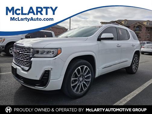 Summit White 2021 GMC Acadia Denali