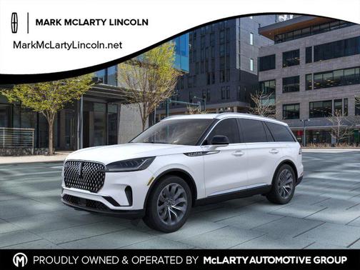 Pristine White Metallic Tri-Coat 2026 Lincoln Aviator Reserve