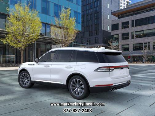 Pristine White Metallic Tri-Coat 2026 Lincoln Aviator Reserve