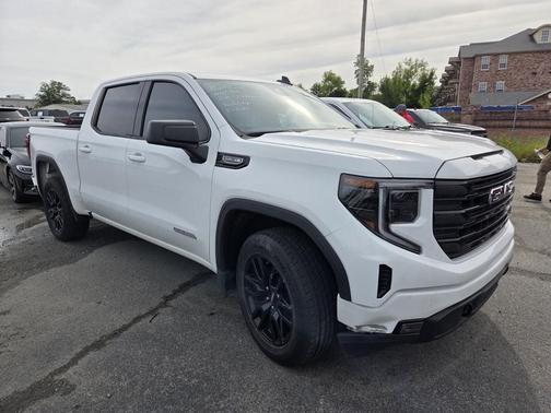 Summit White 2024 GMC Sierra 1500 Elevation