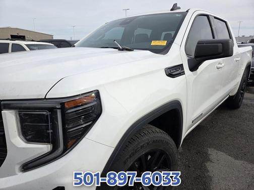 Summit White 2024 GMC Sierra 1500 Elevation