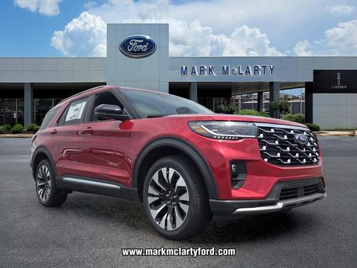 RAPID RED MET TINTED CC 2026 Ford Explorer Platinum