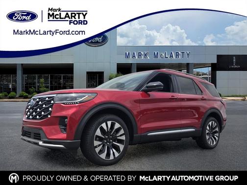 RAPID RED MET TINTED CC 2026 Ford Explorer Platinum