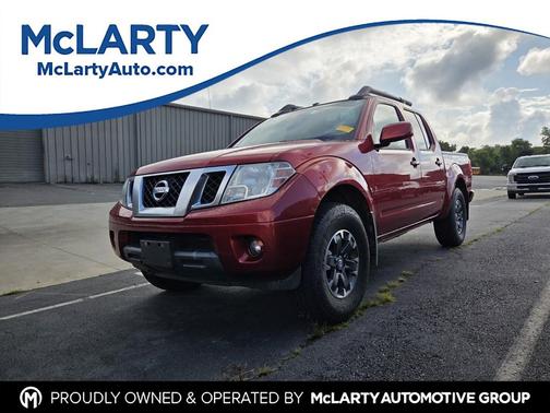 Lava Red 2016 Nissan Frontier PRO-4X