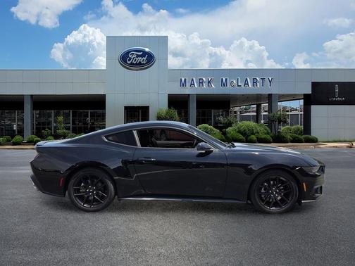 SHADOW BLACK 2025 Ford Mustang EcoBoost Premium