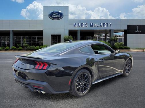 SHADOW BLACK 2025 Ford Mustang EcoBoost Premium