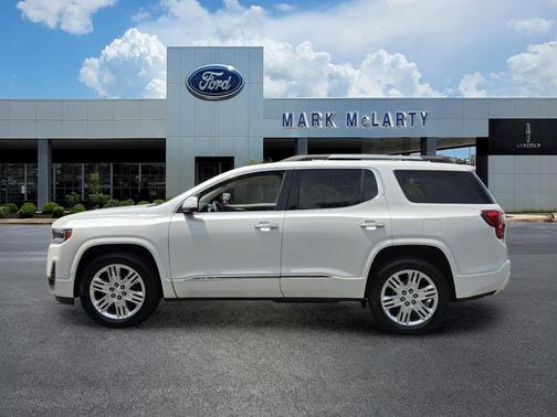White Frost Tricoat 2021 GMC Acadia Denali
