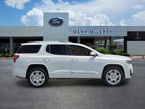 White Frost Tricoat 2021 GMC Acadia Denali