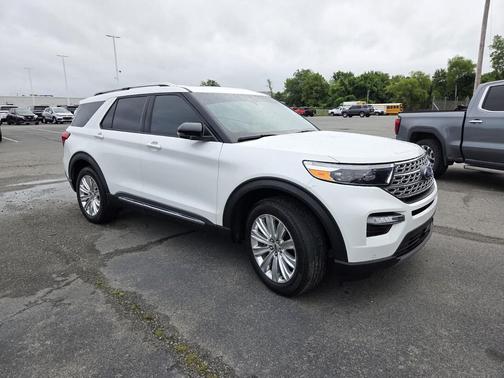 STAR WHITE MET TRI-COAT 2023 Ford Explorer Limited