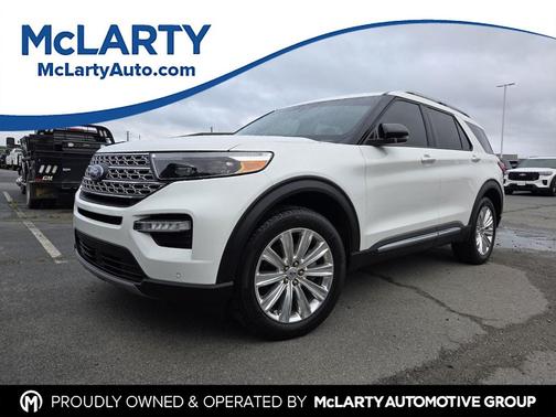 STAR WHITE MET TRI-COAT 2023 Ford Explorer Limited