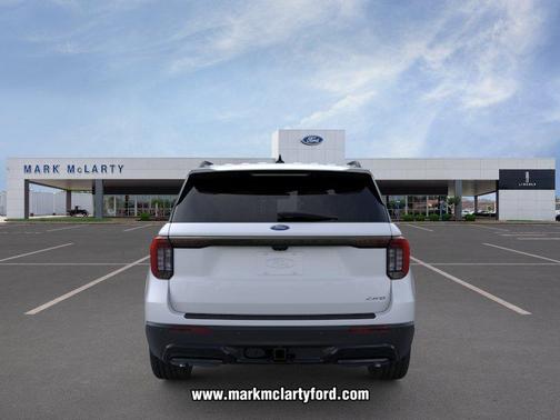 Space White Metallic 2026 Ford Explorer ST-Line