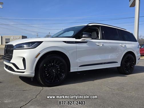 PRISTINE WHITE MET 3C 2026 Lincoln Aviator Reserve AWD
