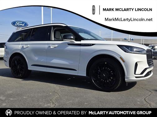 PRISTINE WHITE MET 3C 2026 Lincoln Aviator Reserve AWD SUV