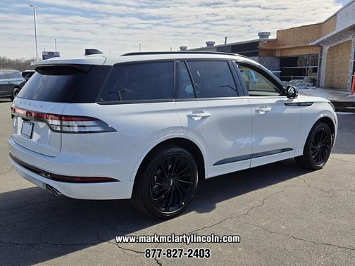 PRISTINE WHITE MET 3C 2026 Lincoln Aviator Reserve AWD