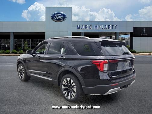 AGATE BLACK METALLIC 2026 Ford Explorer Platinum