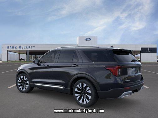 AGATE BLACK METALLIC 2026 Ford Explorer Platinum