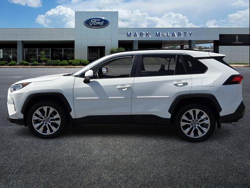 Super White 2020 Toyota RAV4 XLE Premium