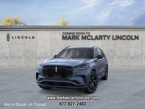 Whisper Blue Metallic Clearcoat 2026 Lincoln Aviator Black Label AWD