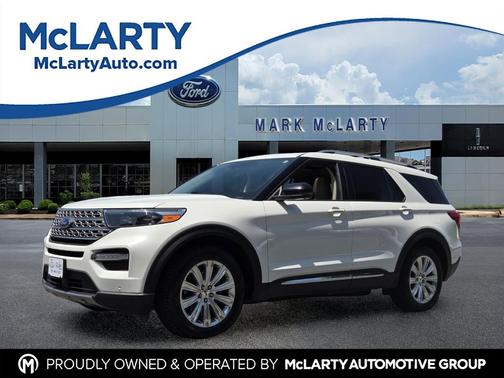 STAR WHITE MET TRI-COAT 2020 Ford Explorer Limited