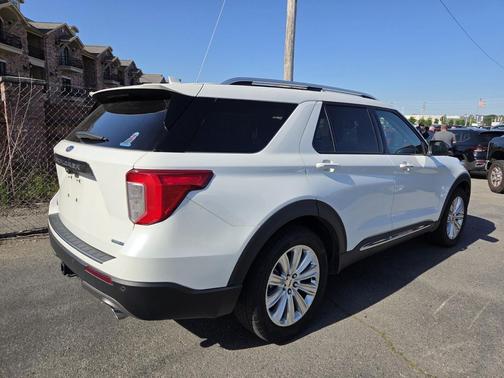 STAR WHITE MET TRI-COAT 2020 Ford Explorer Limited