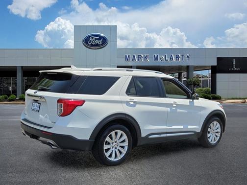 STAR WHITE MET TRI-COAT 2020 Ford Explorer Limited