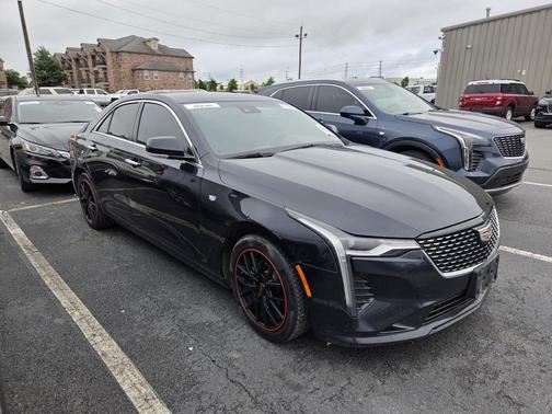 Dark Moon Blue Metallic 2021 Cadillac CT4 Luxury