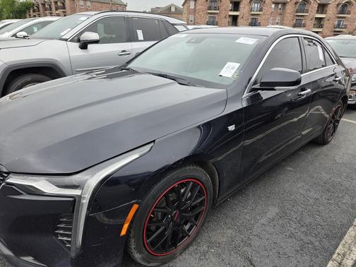 Dark Moon Blue Metallic 2021 Cadillac CT4 Luxury