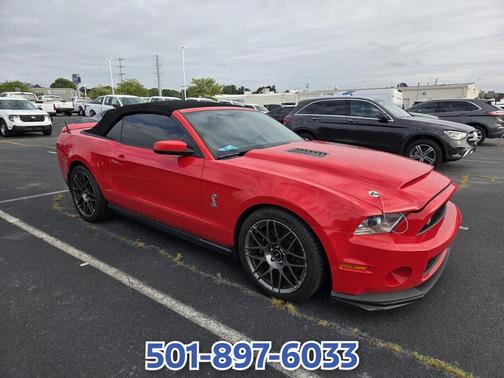 Race Red 2012 Ford Shelby GT500 Base