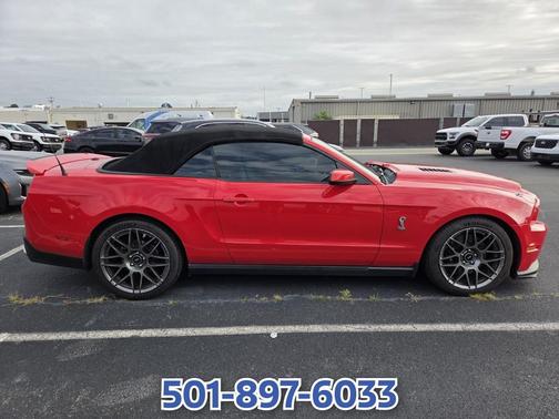 Race Red 2012 Ford Shelby GT500 Base