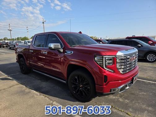 Volcanic Red Tintcoat 2024 GMC Sierra 1500 Denali