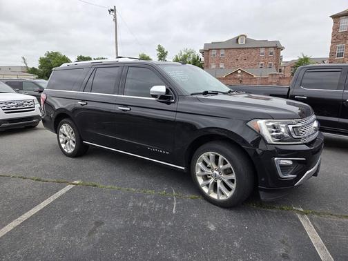 AGATE BLACK METALLIC 2019 Ford Expedition Max Platinum