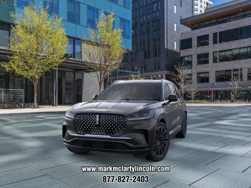Infinite Black Metallic Clearcoat 2026 Lincoln Aviator Black Label AWD