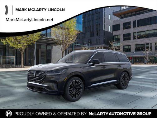 Infinite Black Metallic Clearcoat 2026 Lincoln Aviator Black Label AWD