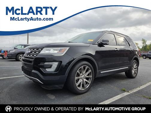 SHADOW BLACK 2016 Ford Explorer Limited