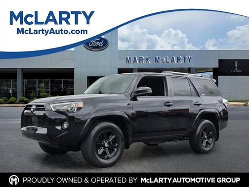 Midnight Black Metallic 2021 Toyota 4Runner SR5