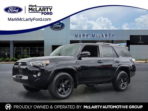 Midnight Black Metallic 2021 Toyota 4Runner SR5