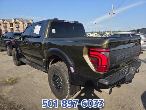 Shelter Green 2025 Ford F-150 Raptor
