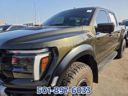 Shelter Green 2025 Ford F-150 Raptor
