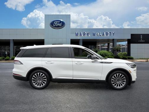 PRISTINE WHITE MET TRI-COAT 2020 Lincoln Aviator Reserve AWD