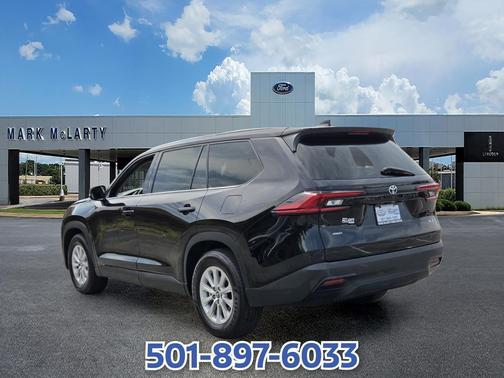 Midnight Black Metallic 2025 Toyota Grand Highlander XLE