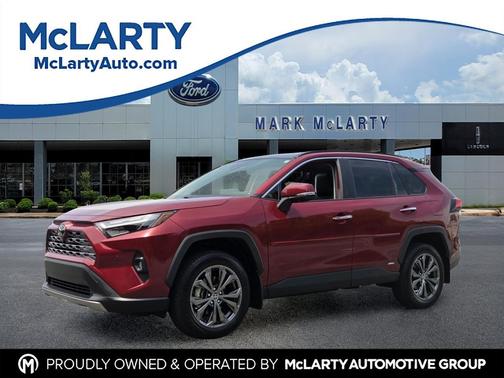 Ruby Flare Pearl 2025 Toyota RAV4 Hybrid Limited