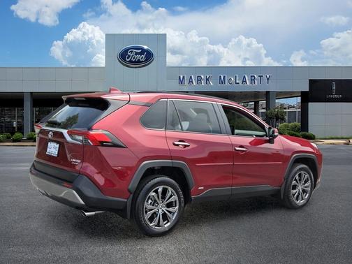 Ruby Flare Pearl 2025 Toyota RAV4 Hybrid Limited