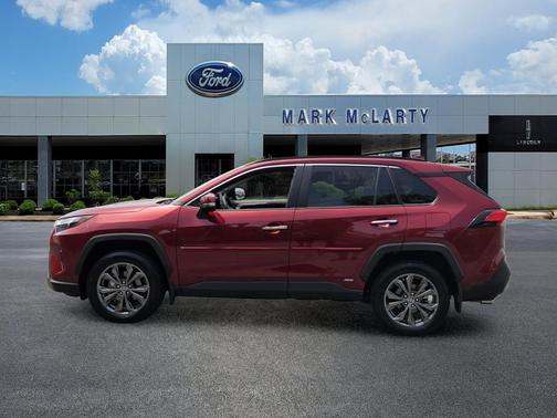 Ruby Flare Pearl 2025 Toyota RAV4 Hybrid Limited