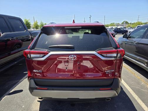 Ruby Flare Pearl 2025 Toyota RAV4 Hybrid Limited