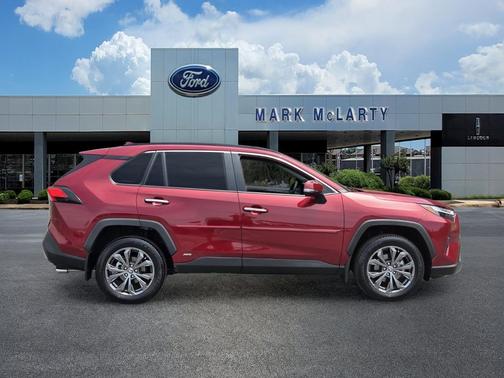 Ruby Flare Pearl 2025 Toyota RAV4 Hybrid Limited