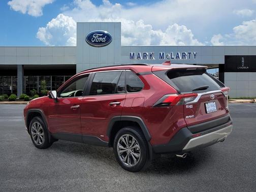 Ruby Flare Pearl 2025 Toyota RAV4 Hybrid Limited