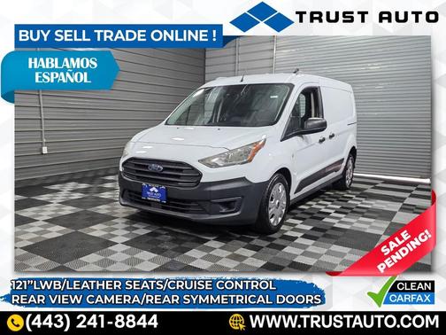 2019 Ford Transit Connect XL 121'' LWB Minivan/Van w/Rear Symmetrical Doors