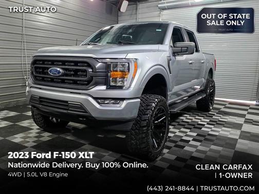 Iconic Silver Metallic 2023 Ford F-150 XLT